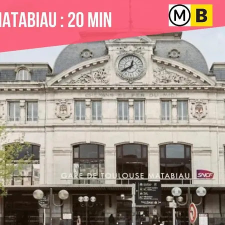 Ferienwohnung Expat Renting - L'Evasion - Saint Michel - Metro Toulouse Exterior foto